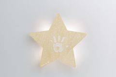 BabyArt BABY ART Světýlko hvězdička Wall Light with imprint