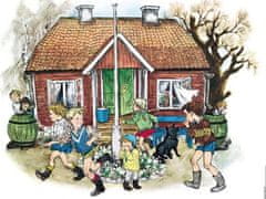 Ravensburger  Puzzle Děti z Bullerbynu 1000 dílků