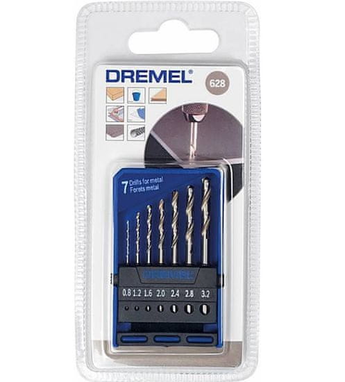 Dremel 628 sada vrtáků do měkkých kovu