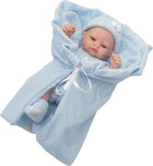 Berbesa Luxusní dětská panenka-miminko chlapeček Charlie 28cm