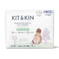 Kit & Kin eko plenky, velikost 4 (34 ks), 9-14 kg