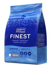 Fish4Dogs Granule velké pro dospělé psy Finest sardinka se sladkými bramborami 1,5 kg, 1+