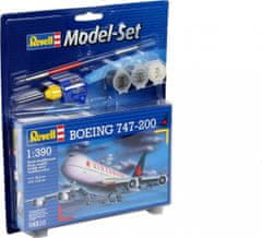 Revell  ModelSet letadlo 64210 - Boeing 747-200 (1:390)