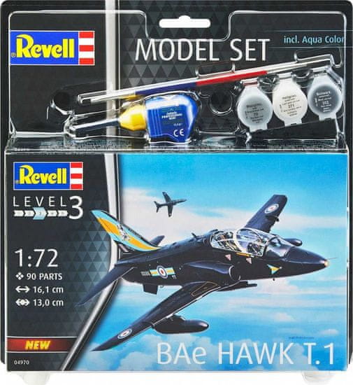 Revell  ModelSet letadlo 64970 - BAE Hawk T.1 (1:72)