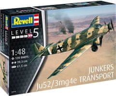 Revell  Plastic ModelKit letadlo 03918 - Junkers Ju52/3m Transport (1:48)