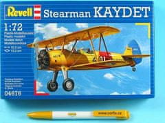 Revell  Plastic ModelKit letadlo 04676 - Stearman KAYDET (1:72)