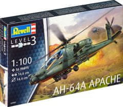 Revell  Plastic ModelKit vrtulník 04985 - AH-64A Apache (1:100)