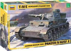 Zvezda  Model Kit tank 3641 - Panzer IV Ausf.E (1:35)