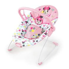 Disney Baby Lehátko vibrující Minnie Mouse Spotty Dotty 0m+ do 9 kg