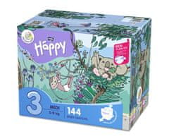 Bella Happy Pleny jednorázové 3 Midi (5-9 kg) 144 ks - Big TOY BOX