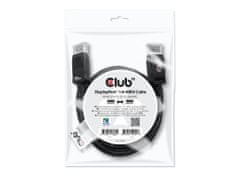 Club 3D Kabel DisplayPort 1.4 HBR3 8K60Hz (M/M) CAC-2068, 2m