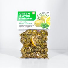 AEGEAN FILEMA Marinované zelené olivy s citronem