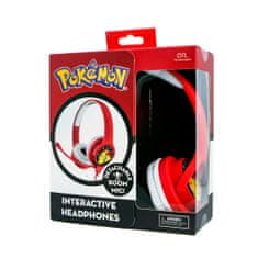 OTL Technologies Pokemon pikachu kids interactive sluchátka