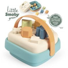 Smoby SMOBY Little Green Sorter v bioplastovém košíku