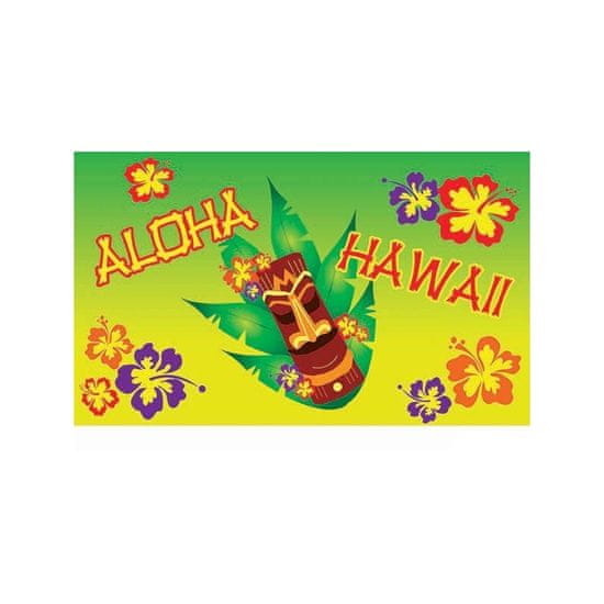 funny fashion Dekorace vlajka Aloha Havaj 150 x 90 cm