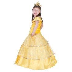 funny fashion Dětský kostým Princezna Běla 116