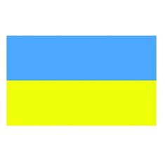 funny fashion Vlajka Ukrajina 150 x 90 cm