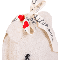 Childhome Dětský batoh My First Bag Teddy Off White