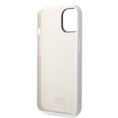 Karl Lagerfeld KLHCP14MSNCHBCH hard silikonové pouzdro iPhone 14 PLUS 6.7" white Silicone Choupette