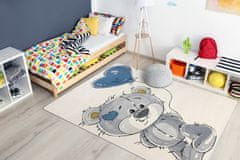 Dywany Łuszczów Dětský kusový koberec Petit E1593 Teddy bear cream 120x170