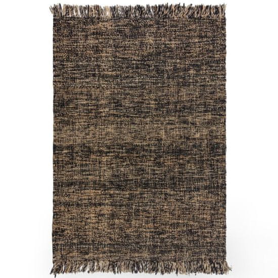 Flair Rugs Kusový koberec Idris Black/Natural 120x170 cm