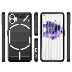 IZMAEL Pouzdro Carbon Bush TPU pre Nothing Phone (1) - Černá KP26301