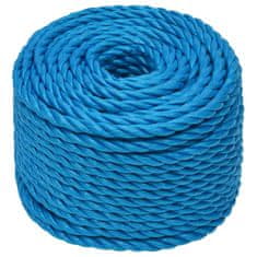 Vidaxl Pracovní lano modré 24 mm 50 m polypropylen