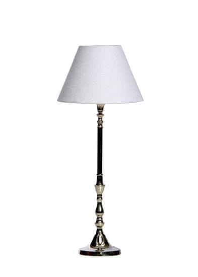 Lene Bjerre Stolní lampa ALBERTA 49 cm, stříbrná