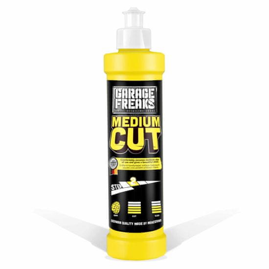 Garage Freaks  Medium Cut - Středně silná leštící pasta (250ml)