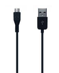 Connect IT Wirez micro USB - USB, černý, 1m