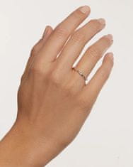 PDPAOLA Minimalistický stříbrný prsten SPIRAL Silver AN02-804 (Obvod 50 mm)