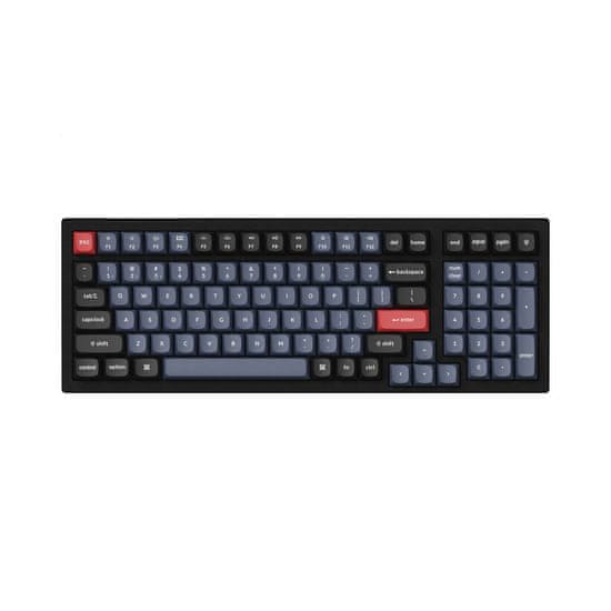 Keychron K4 Pro QMK/VIA, Mechanická klávesnice, RGB, Red Keychron K Pro K4P-H1