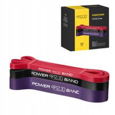 4FIZJO Sada 4 odporových gumů pro cvičení POWER BAND