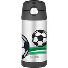 Thermos Dětská termoska s brčkem Termoska 0,35l fotbal