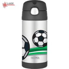 Thermos Dětská termoska s brčkem Termoska 0,35l fotbal