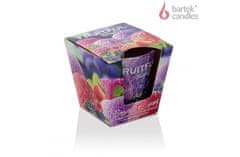 Bartek Svíčka ve skle FRUITFUL DELIGHTS - berries ice cream 115g