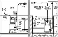 Flo Čerpadlo ponorné 400 W 10000 l/h 10m