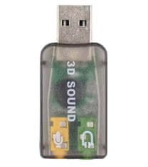 aptel Zvuková karta Aptel AK103 USB 5.1 XLine