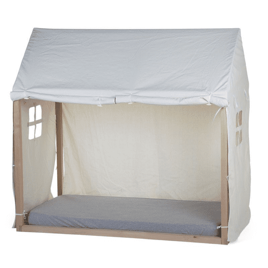 Childhome Textilní potah Tipi White na rám postele Domek 70x140cm