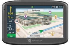 Navitel GPS navigace E505 + magnetický držák