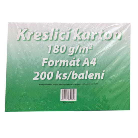 Ino Karton kreslicí bílý A4 180 g / 200 l.