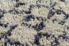 Dywany Łuszczów Kusový koberec Berber Agadir G0522 cream and grey kruh 160x160 (průměr) kruh