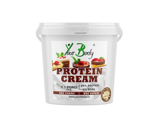 YOURBODY PROTEIN CREAM Bílá čokoláda 70g