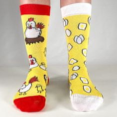 VivoVita Funny Socks – Sada ponožek s vtipnými vzory (4 páry), 39-42