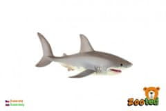 Žralok bílý zooted plast 17cm