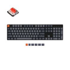 Keychron K5 SE Mechanická klávesnice Slim, bílá LED, Red Gateron G Pro Hot-Swap K5SE-G1