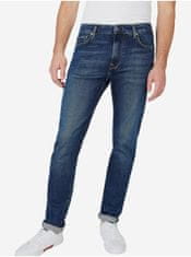 Pepe Jeans Tmavě modré pánské slim fit džíny Pepe Jeans Crane 31/34