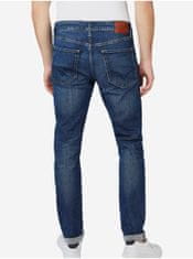 Pepe Jeans Tmavě modré pánské slim fit džíny Pepe Jeans Crane 31/34