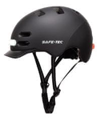 Safe-Tec MTV23 Black M (55cm - 58cm) cyklistická helma