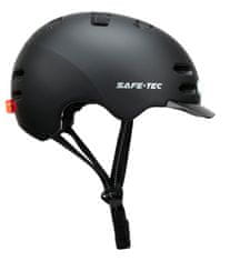 Safe-Tec MTV23 Black M (55cm - 58cm) cyklistická helma